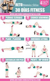 Para empezar su rutina de calentamiento, camine despacio o realice una versión más lenta de los ejercicios que planea hacer y entonces estírese lentamente. Rutina Para Abdomen Y Gluteos Workouts Fitness Reto Fitness Ponte Fitness En Casa