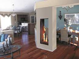 10 Beautiful Rooms With Double Sided Fireplaces Double Sided Gas Fireplace Double Sided Electric Fireplace Double Sided Fireplace
