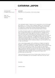 Call Center Cover Letter Sample Kickresume