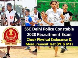 Pay application fee online or offline on time for delhi police recruitment. Ssc Delhi Police Constable 2020 Pe Mt From 17th May 2021 Onwards Check Physical Endurance Measurement Test Pe Mt Details For Male Female Candidates