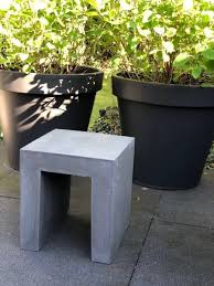 Cube Sitzwurfel Hocker Beistelltisch Anthrazit Outdoor Dekorationen Beistelltisch Hocker