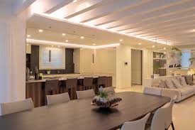 Illuminazione soffitto con travi a vista idee e consigli. Villa Privata Con Piscina E Sala Cinema Olev