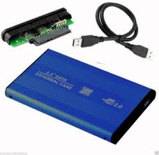 Hdds (hard drive disk) use spinning magnetic disks to store data. Teratech Blue Hard Disk Case External Portable Sata Casing Usb 2 0 2 5 Inch External Hard Drive