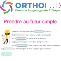 Exercices de conjugaison cm1 j'eus un vélo le jour de mes dix ans. Prendre Au Futur Simple Exercice De Conjugaison