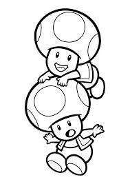 Super mario colouring pages coloring page. Toad On Toad Coloring Pages Super Mario Coloring Pages Colorings Cc