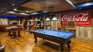 Vintage Signs How To Use Them As Decoration In Interior Design Game Room Basement Game Room Design Rustic Family Room