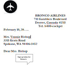 Correct the errors in the following letter and rewrite in Semi block format.