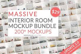 Massive Interior Room Mockup Bundle Interior Room Interior Creative Market