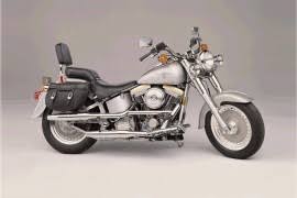 Image result for Bright Sapphire 1993 FLSTF