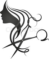 Rapunzel has some really gorgeous golden hair but she's a bit bored with it. Hair Salon Scissors Beauty Vector Stock Vector Colourbox