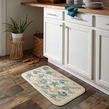 Maybe you would like to learn more about one of these? Mainstays Natures Trend Coastal Kitchen Mat Blue 18 X 30 Walmart Com Walmart Com