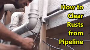 How To Clear / Remove Rusts From Water Pipeline At A Flat House : An  Overview - Youtube