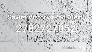 We did not find results for: Soviet Victory Red Alert Roblox Id Roblox Music Codes