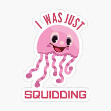 Maybe you would like to learn more about one of these? I Was Just Squidding Animated Cartoon Cute Minimal Octopus Pink For Kids Kids T Shirt By Portrait4you Redbubble