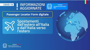 Passengers travelling on international flights to greece must meet one of the below criteria:; Attivo Il Modulo Di Localizzazione Passeggero Digital Plf Passenger Locator Form Zona Franca News