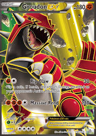 Groudon Ex Cool Pokemon Cards Pokemon Cards Legendary Rare Pokemon Cards
