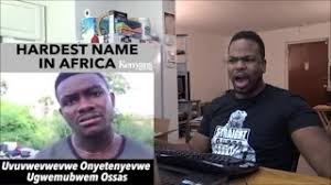 Maybe you would like to learn more about one of these? Meaning Of Uvuvwevwevwe Onyetenvewve Ugwemubwem Ossas Longest Name In Africa And Probably The World