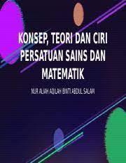 Perancangan aktiviti tahunan panitia matematik 2020. Teori Persatuanx Konsep Teori Dan Ciri Persatuan Sains Dan Matematik Nur Aliah Aqilah Binti Abdul Salam Konsep Persatuan Sesuatu Entiti Kumpulan Course Hero