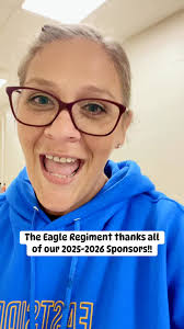 Gratitude is flowing through the Eagle Regiment this morning!!! Thank you  to all of our 2025-2026 Eagle Regiment Sponsors!!! Julep by Stovall Studios  LLC Truliant Federal Credit Union On The Road ...