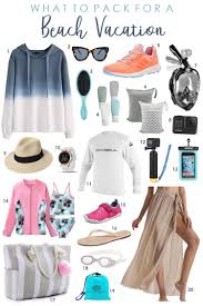 beach vacation packing list for families with free printable kids are a trip