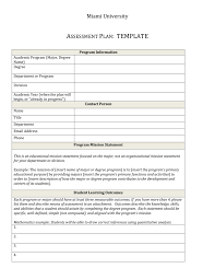 For example, an mba and a juris doctor (law degree) may be earned at the same time. Assessment Plan Template