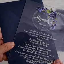 Acrylic Invitation Card In India Acrylic Wedding Invitations Clear Acrylic Wedding Invitations Wedding Invitation Inspiration