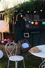Guirlande lumineuse solaire d'extérieur 7m 50 led coloré, guirlande étanche fleurs de cerisier forme, 8 modes lumière de jardin. Guirlande Lumineuse Guinguette Cote Maison
