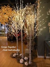 7 Foot White Birch Tree 240 Warm White Led S From The Light Garden Birch Tree Decor Tree Branch Decor White Birch Trees