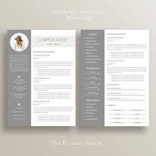 However, there's little information about what not to put in a cover letter. Resume Template 4 Pages Cv Cover Letter References Etsy Cover Letter For Resume Resume Template Resume