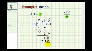 Advance decimal multiplication included for middle grade students. Multiplying And Dividing Decimals Accounting For Managers