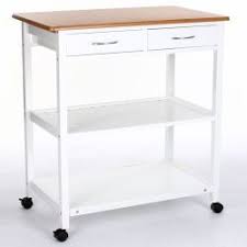 Desserte De Cuisine Imitation Bambou Blanc Desserte Cuisine Rangement Cusine Roulette Pour Meuble