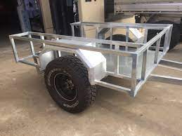 Installing The Mudguards Steel Trailer 4wd Diy Duragal Galvanized Galvanised Camper Expedition Hitch Dr Diy Camper Trailer Roof Top Tent Box Trailer