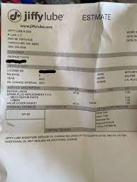 As long as you keep your receipts and perform oil changes at recommended intervals, you won't void your warranty if you go to an independent. Jiffy Lube Invoice To Biracial Vancouver Man Lists His Name As George Floyd The Columbian