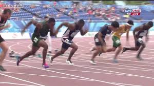 South african sprinter akani simbine and jose maria ta lou of ivory coast won gold medal in the men's 100m and women's respectively earlier on thursday at the ongoing african senior athletics championship in asaba. Akani Simbine Pb 9 97 0 0m S 100m Men Final Gwangju Universiade 2015 Youtube