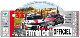 9e et dernière manche du championnat de france des rallyes. Rallye Du Pays De Fayence 2019