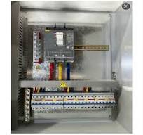 Kotak panel kontrol listrik daya 3 fase distribusi panel kotak pemutus  sirkuit kustom panel layanan listrik