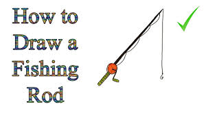 How To Draw A Fishing Rod Very Easy For Kids Youtube Drawing tutorials of fishing rod. how to draw a fishing rod very easy for kids