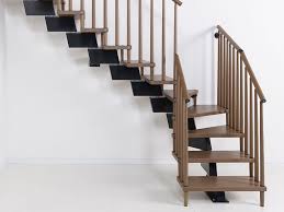 Build a frame with 2 x 10's just like it was a miniature floor system. Genius Modular Stairs Metal Steel And Wood Spiral Staircase Fontanot
