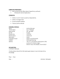 Cv format choose the right cv format for your needs. Msc Fresher Resume