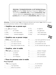 Maybe you would like to learn more about one of these? Pronoms Toniques