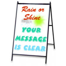 Use.030ml thick substrate for flush mount graphics. Markerboard Displays Changeable Message Signs Sidewalk Signs Sign Holders