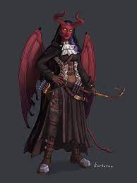 Art Tiefling Rogue Dnd Tiefling Rogue Fantasy Character Design Art