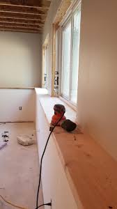 How to finish room with protruding concrete ledge/foundation? Concrete Wall With Wood Finish Novocom Top