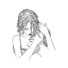 At Hard Times Every Tough Guy Craves A Soft Heart Too Loveofawoman Love Drawings Art Couple Drawings