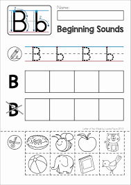 Letter B Worksheets Beginning Sounds Worksheets Letter Recognition Worksheets Kindergarten Letters