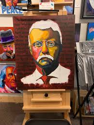 This week at Bleu Gallery, we're celebrating the courage and creativity of  artists who paint live or reveal their works-in-progress—giving visitors a  rare behind-the-scenes look into their process. There's something  unforgettable about