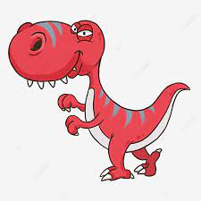 Cartoon dino vector clipart on white background. Cartoon Red Dinosaur Illustration Dinosaur Clipart Dinosaur Cartoon Dinosaur Png Transparent Clipart Image And Psd File For Free Download