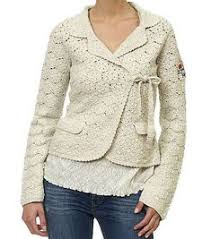 Ip Kesmeden Motifli Orgu Ceket Yapimi Krose Guzel Tig Orgu