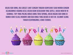 Kerana hari ini adalah hari yang istimewa untuk sekadar menghantar ucapan hari lahir. Ucapan Selamat Ulang Tahun Untuk Sahabat Bahasa Manado Rumah Akane