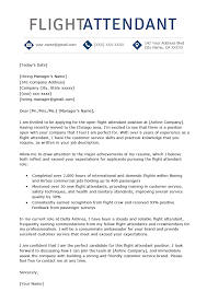 Flight Attendant Cover Letter Sample Free Download Resume Genius